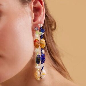 New Free People Ariana Ost Voyage Dangle Earrings